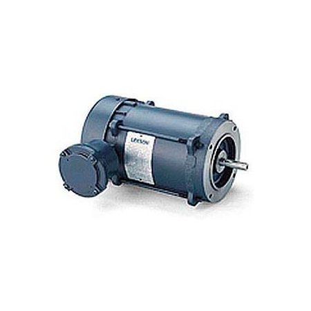 LEESON ELECTRIC Leeson Motors Single Phase Explosion Proof Motor 3/4HP, 3450RPM, 56, EPFC, 60HZ, Automatic, Round 111097